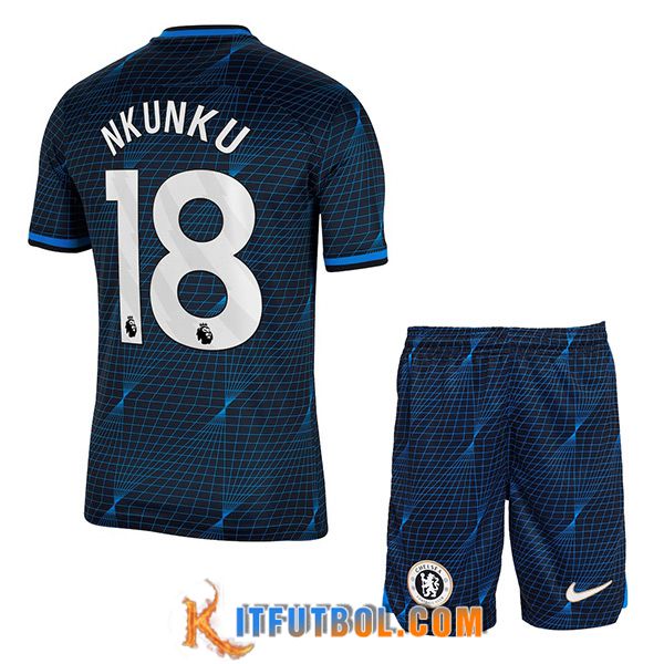 Camisetas De Futbol Chelsea (NKUNKU #18) Ninoss 2023/2024 Segunda