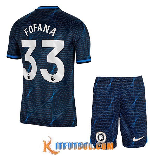 Camisetas De Futbol Chelsea (FOFANA #33) Ninoss 2023/2024 Segunda