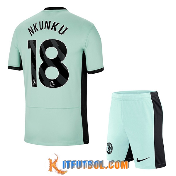Camisetas De Futbol Chelsea (NKUNKU #18) Ninoss 2023/2024 Tercera