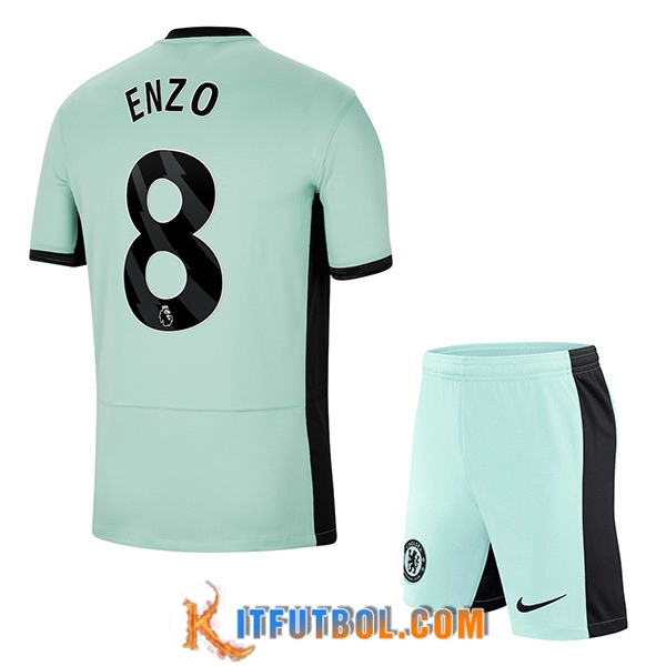 Camisetas De Futbol Chelsea (ENZO #8) Ninoss 2023/2024 Tercera
