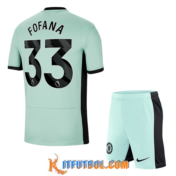 Camisetas De Futbol Chelsea (FOFANA #33) Ninoss 2023/2024 Tercera
