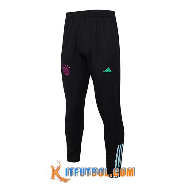 Pantalon Entrenamiento Bayern Munich Negro 2023/2024 -06