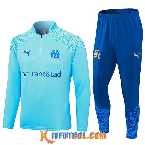 Chandal Equipos De Futbol Marsella Azul Claro 2023/2024 -05