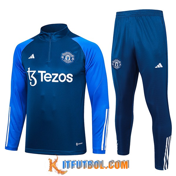 Chandal Equipos De Futbol Manchester United Azul marino 2023/2024