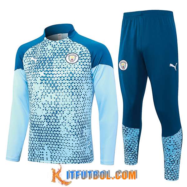 Chandal Equipos De Futbol Manchester City Azul Claro 2023/2024 -05