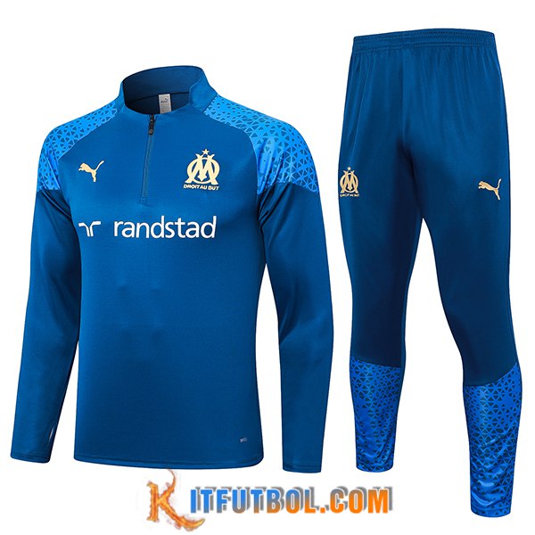 Chandal Equipos De Futbol Marsella Azul marino 2023/2024 -02