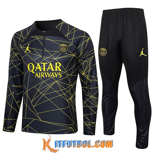 Chandal Equipos De Futbol PSG Negro 2023/2024 -03