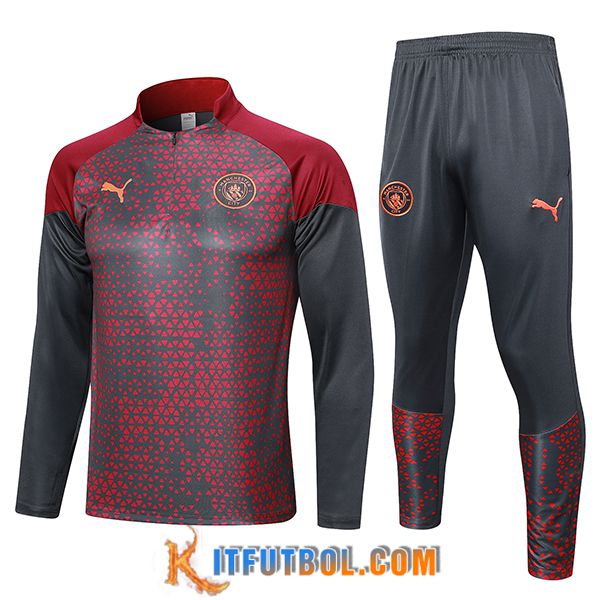Chandal Equipos De Futbol Manchester City Gris 2023/2024