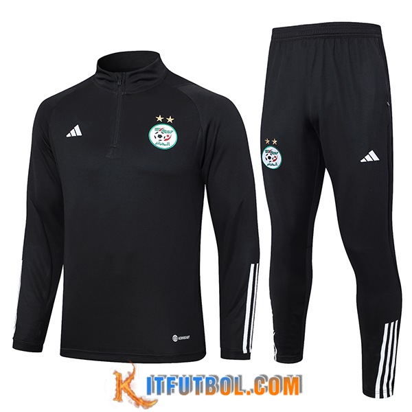 Chandal Equipos De Futbol Algeria Madrid Negro 2023/2024