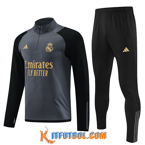 Chandal Equipos De Futbol Real Madrid Gris 2023/2024