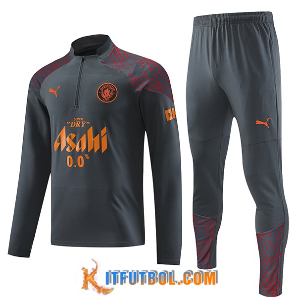Chandal Equipos De Futbol Manchester City Gris 2023/2024 -02