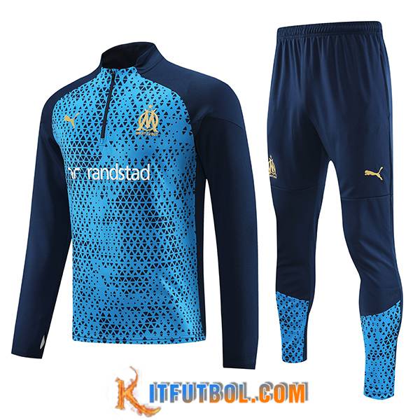 Chandal Equipos De Futbol Marseille Azul 2023/2024 -02