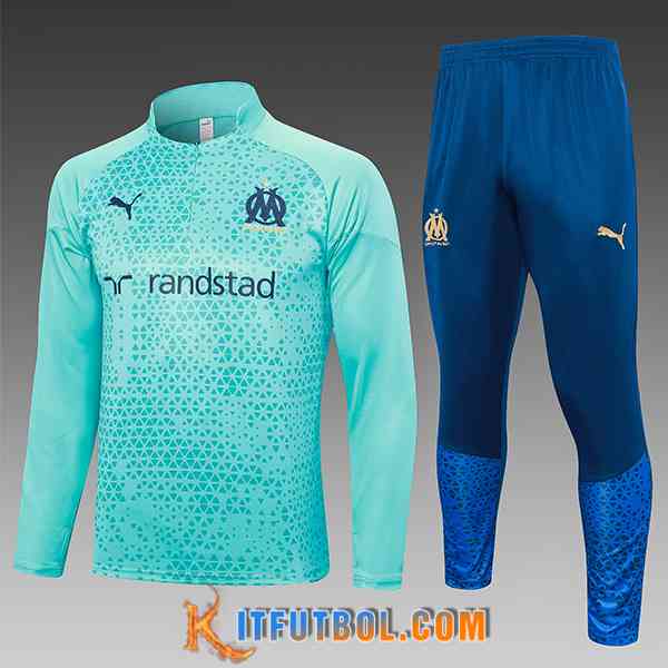 Chandal Equipos De Futbol Marsella Ninos Azul Claro 2023/2024 -04