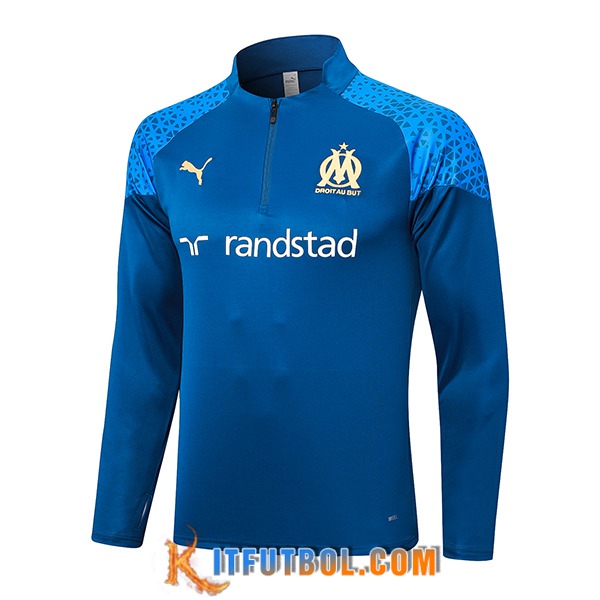 Sudadera De Entrenamiento Marsella Azul marino 2023/2024