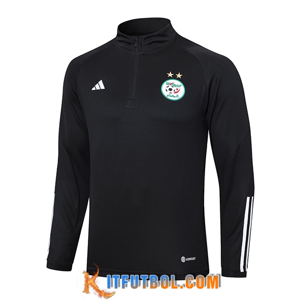 Sudadera De Entrenamiento Algeria Madrid Negro 2023/2024