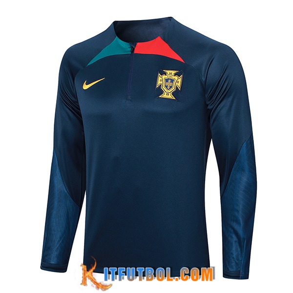 Sudadera De Entrenamiento Portugal Azul marino 2023/2024