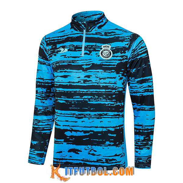 Sudadera De Entrenamiento Al-Nassr FC Azul/Negro 2023/2024
