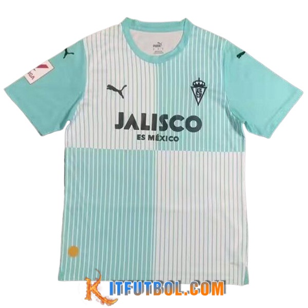 Camisetas De Futbol Sporting Gijon Segunda 2023/2024