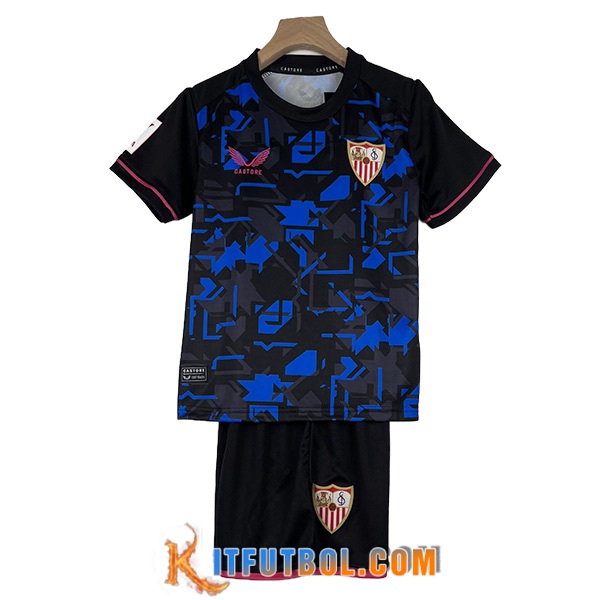 Camisetas De Futbol Sevilla FC Ninos Tercera 2023/2024