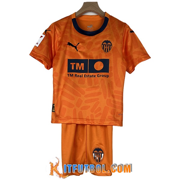Camisetas De Futbol Valencia CF Ninos Tercera 2023/2024