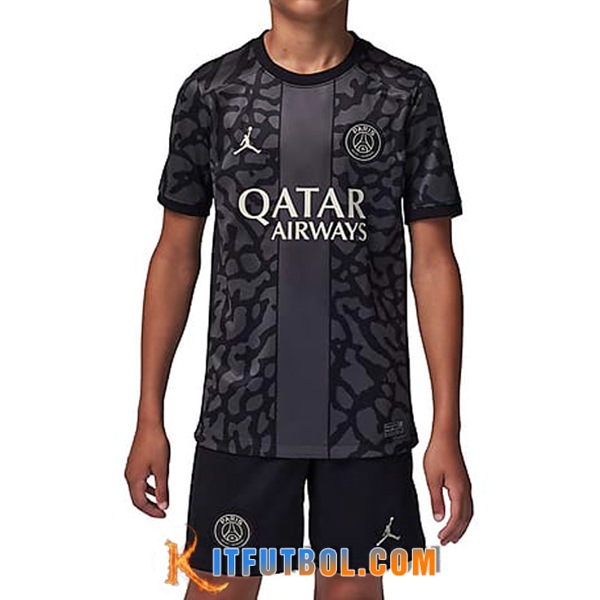 Camisetas De Futbol PSG Ninos Tercera 2023/2024