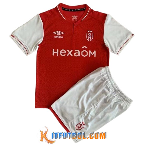 Camisetas De Futbol Stade De Reims Ninos Primera 2023/2024