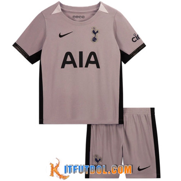 Camisetas De Futbol Tottenham Hotspurs Ninos Tercera 2023/2024