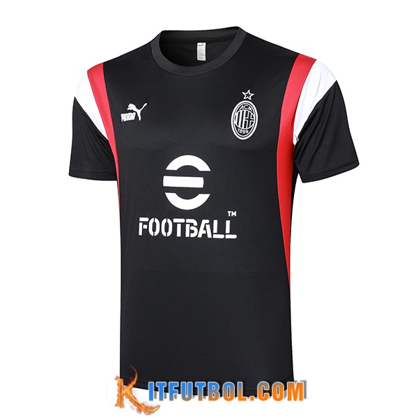 Camiseta Polo AC Milan Negro 2023/2024 -03