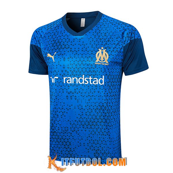 Camiseta Entrenamiento Marsella Azul 2023/2024