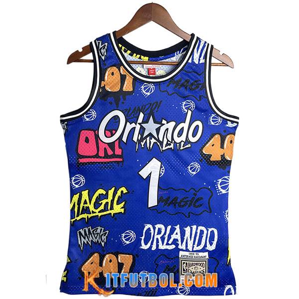 Camisetas De Futbol Orlando Magic (HARDAWAY #1) 2023/24 Azul
