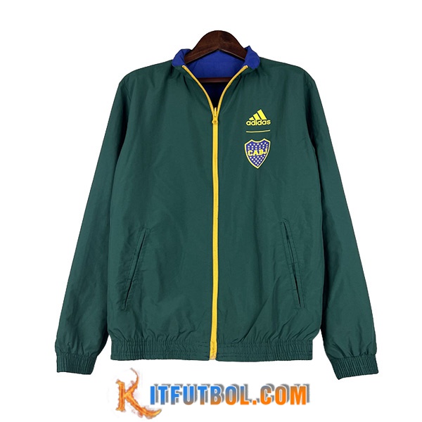 Rompevientos Boca Juniors Verde 2023/2024