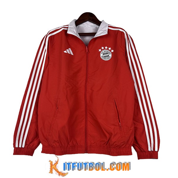 Rompevientos Bayern Munich Rojo 2023/2024 -03