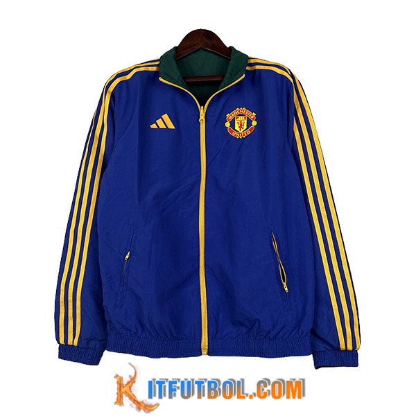 Rompevientos Manchester United Azul 2023/2024