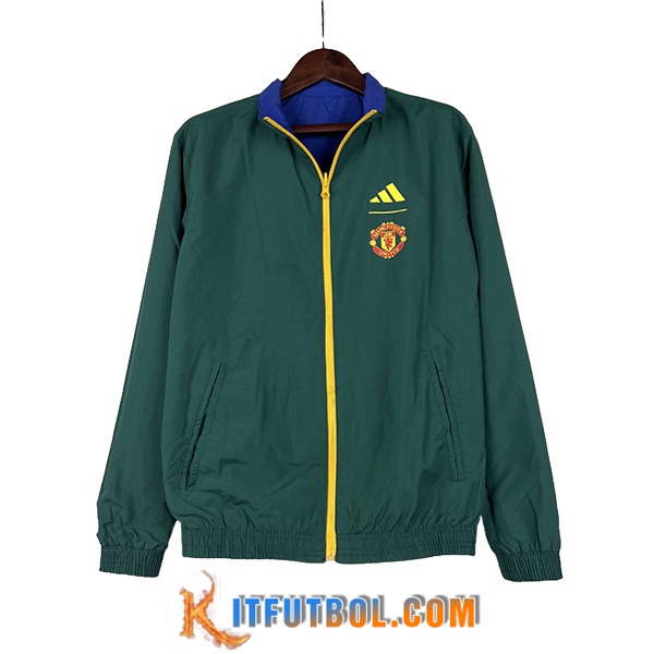Rompevientos Manchester United Verde 2023/2024