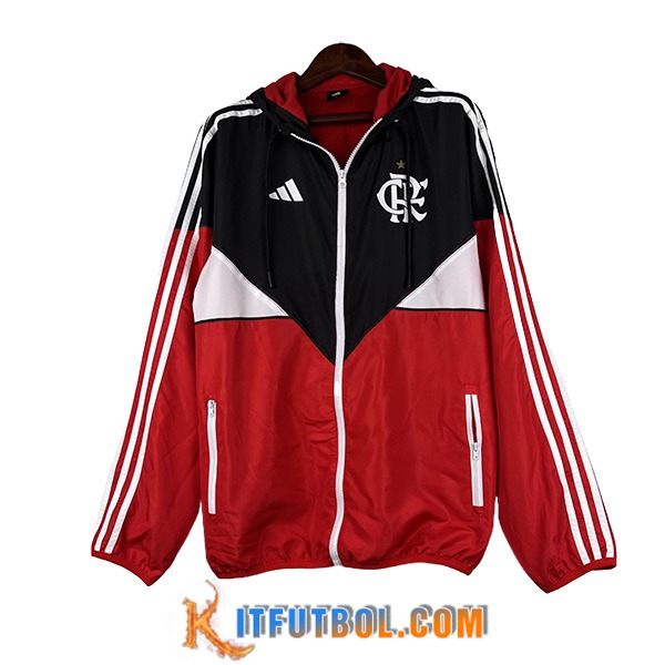 Rompevientos Flamengo Rojo/Negro 2023/2024