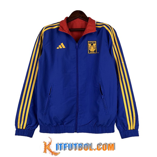 Rompevientos Tigres UANL Azul 2023/2024