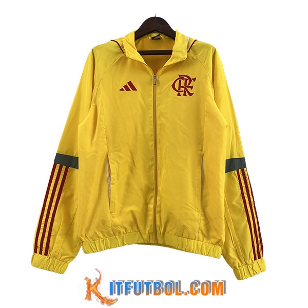 Rompevientos Flamengo Amarillo 2023/2024