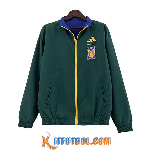 Rompevientos Tigres UANL Verde 2023/2024
