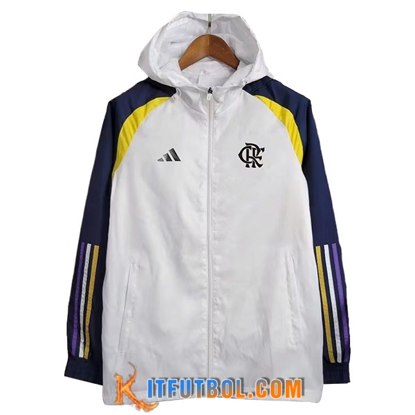 Rompevientos Flamengo Blanco 2023/2024 -06
