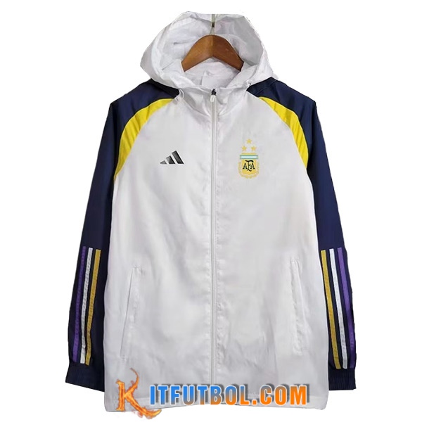 Rompevientos Argentina Blanco 2023/2024 -05