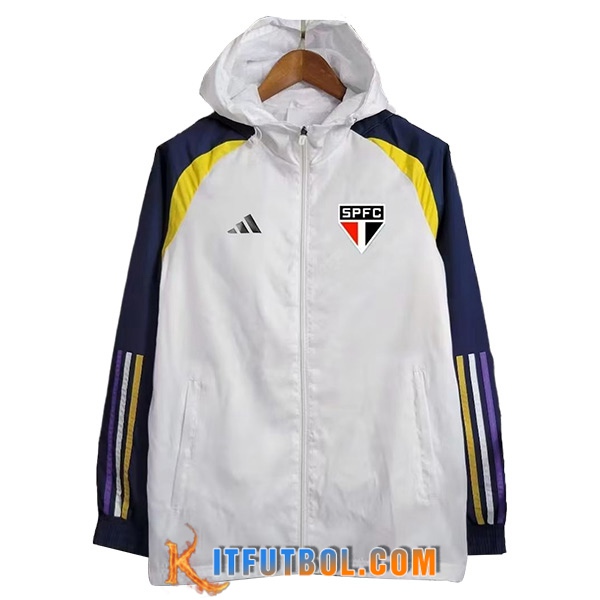 Rompevientos Sao Paulo FC Blanco 2023/2024