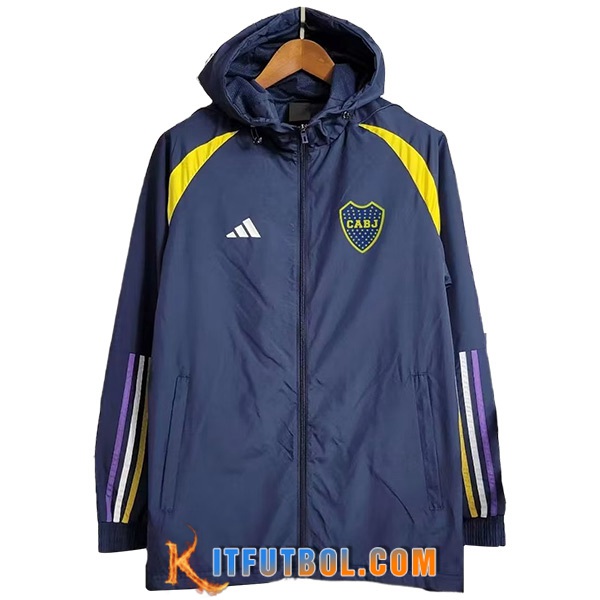 Rompevientos Boca Juniors Azul marino 2023/2024 -02