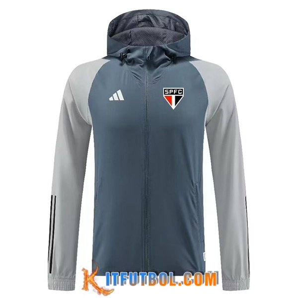 Rompevientos Sao Paulo FC Gris 2023/2024