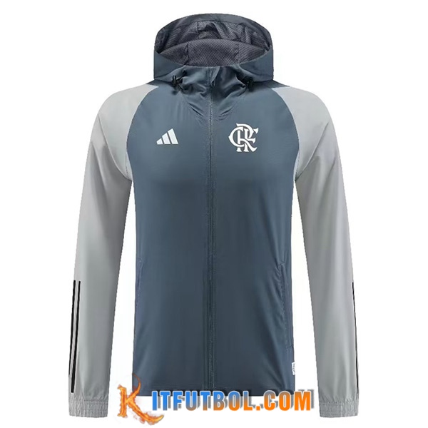 Rompevientos Flamengo Gris 2023/2024 -02
