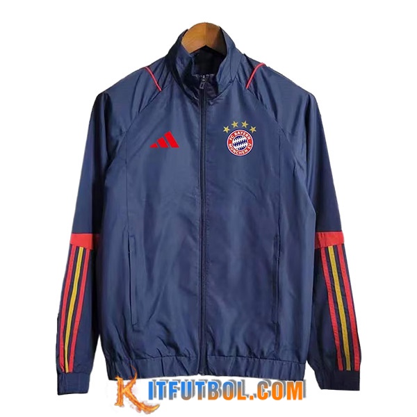 Rompevientos Bayern Munich Azul marino 2023/2024 -02