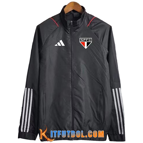 Rompevientos Sao Paulo FC Negro 2023/2024 -02