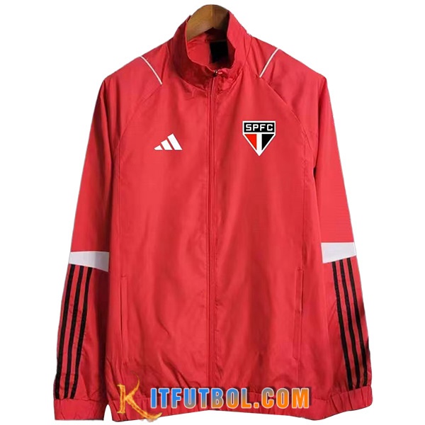 Rompevientos Sao Paulo FC Rojo 2023/2024 -05