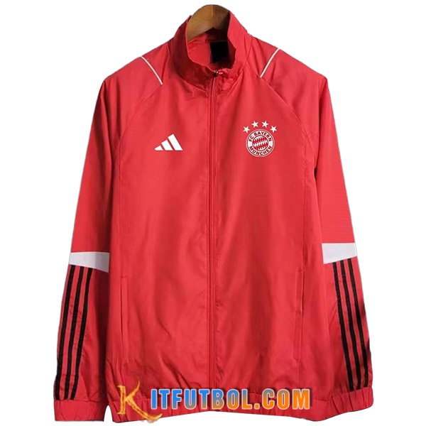 Rompevientos Bayern Munich Rojo 2023/2024 -02
