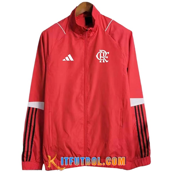 Rompevientos Flamengo Rojo 2023/2024 -07