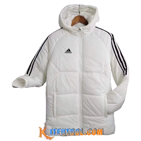 Nueva Plumas Con Capucha Adidas Blanco 2023/2024 -03